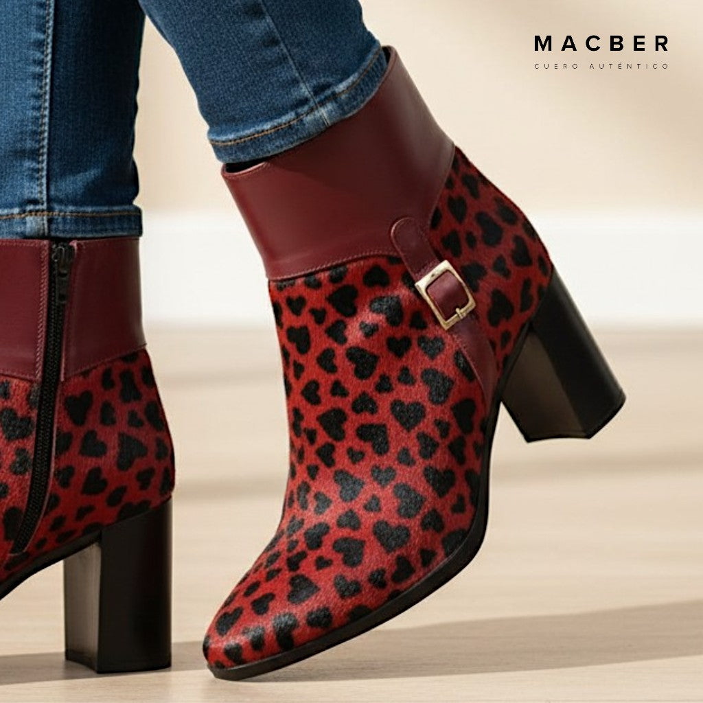 Botin B26-20 Rojo print