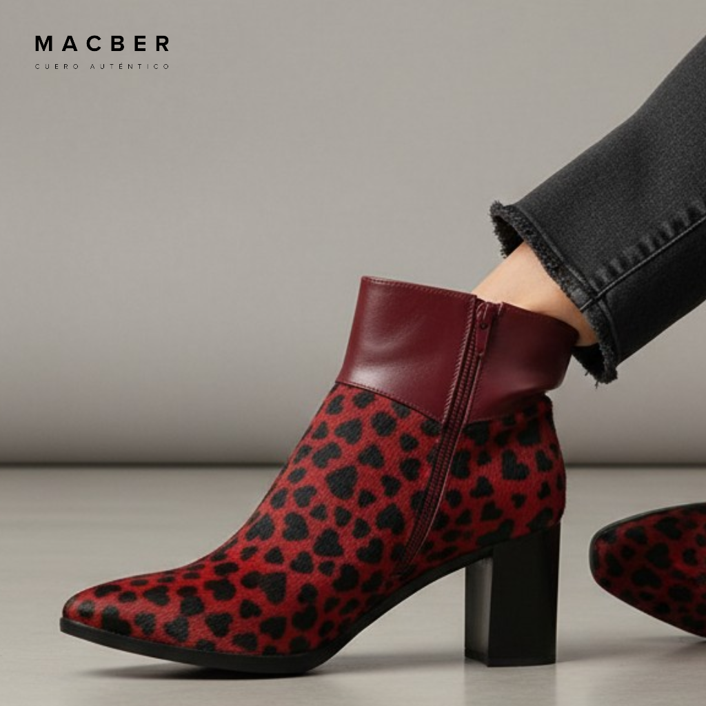 Botin B26-20 Rojo print